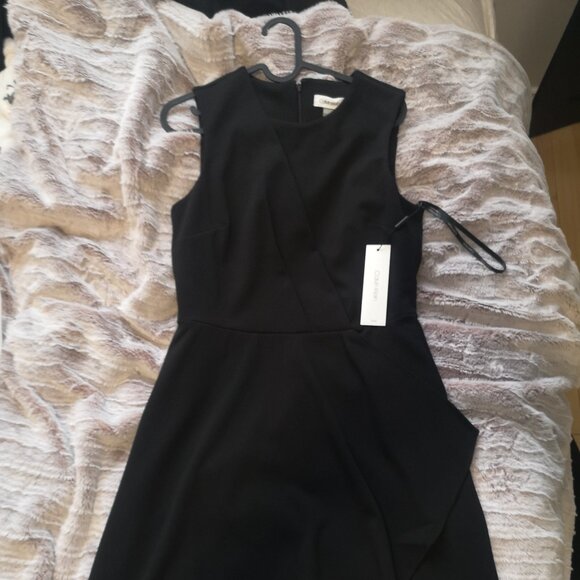 NWT Black Calvin Klein Dress, Size 6 - Picture 1 of 5
